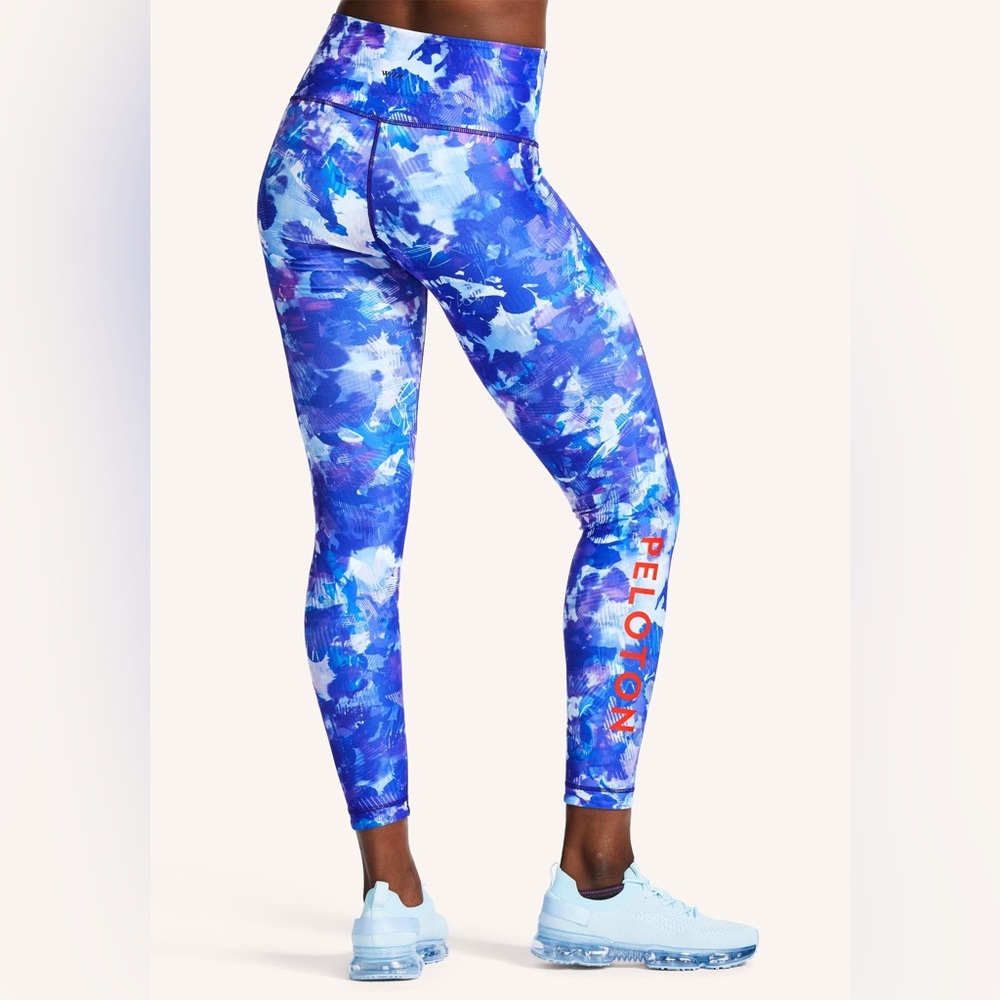 NWT - Peloton Blue Moves - High Waisted Leggings - Women’s Size Small